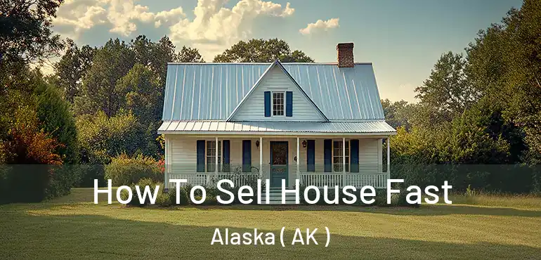  How To Sell House Fast Alaska ( AK )