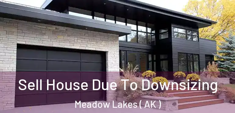  Sell House Due To Downsizing Meadow Lakes ( AK )