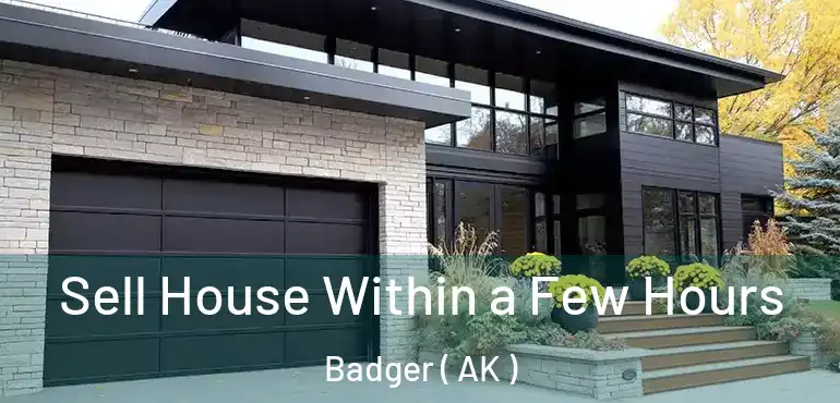  Sell House Within a Few Hours Badger ( AK )