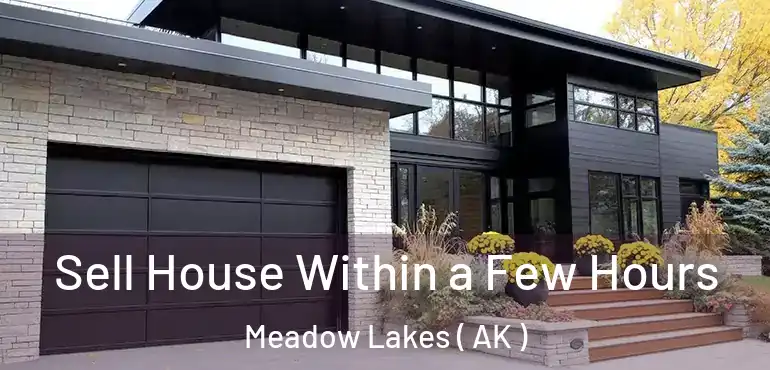  Sell House Within a Few Hours Meadow Lakes ( AK )