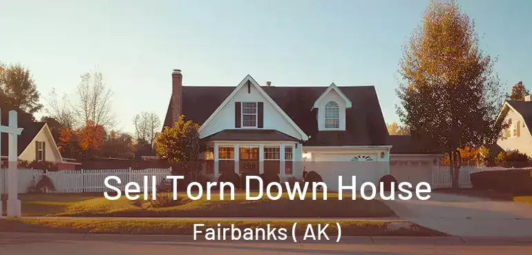  Sell Torn Down House Fairbanks ( AK )