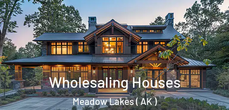  Wholesaling Houses Meadow Lakes ( AK )